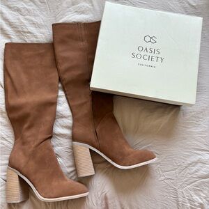 NEW Knee high brown boots BOHME